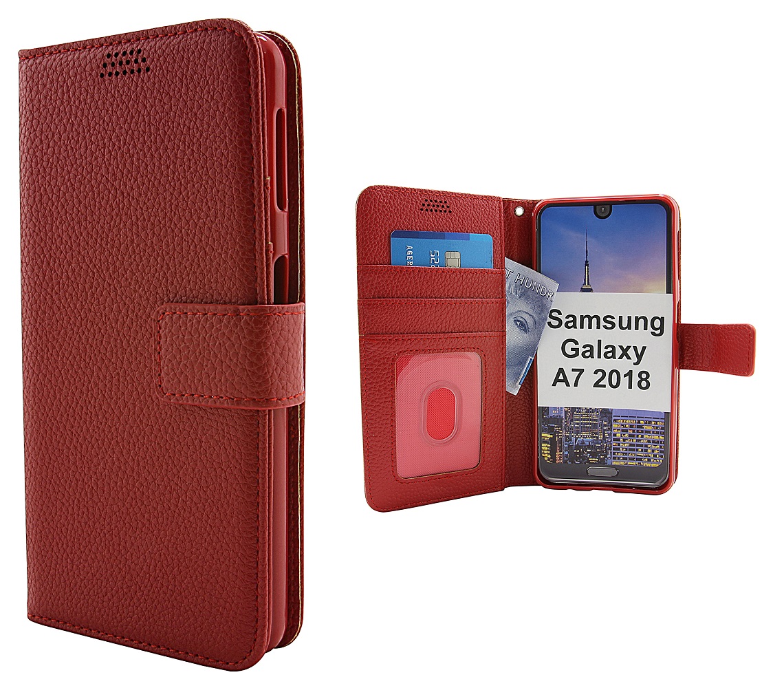 billigamobilskydd.seStandcase Wallet Samsung Galaxy A7 2018 (A750FN/DS)